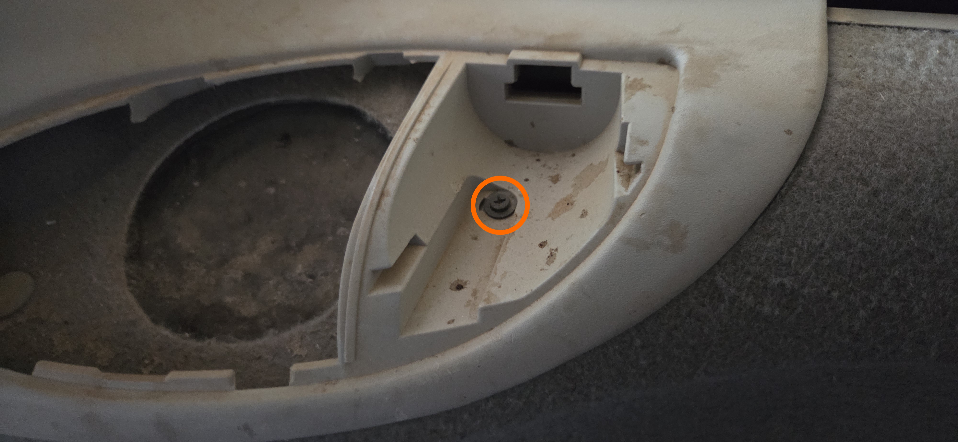 C Pillar Screw Location
