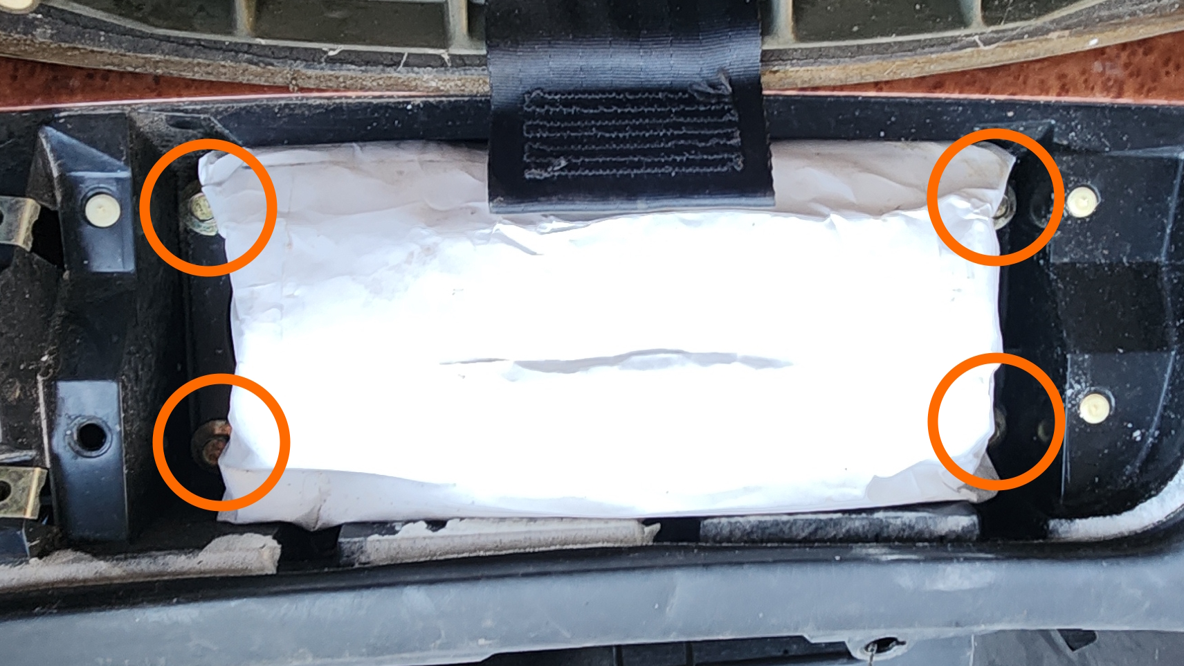 Airbag Bolt Locations