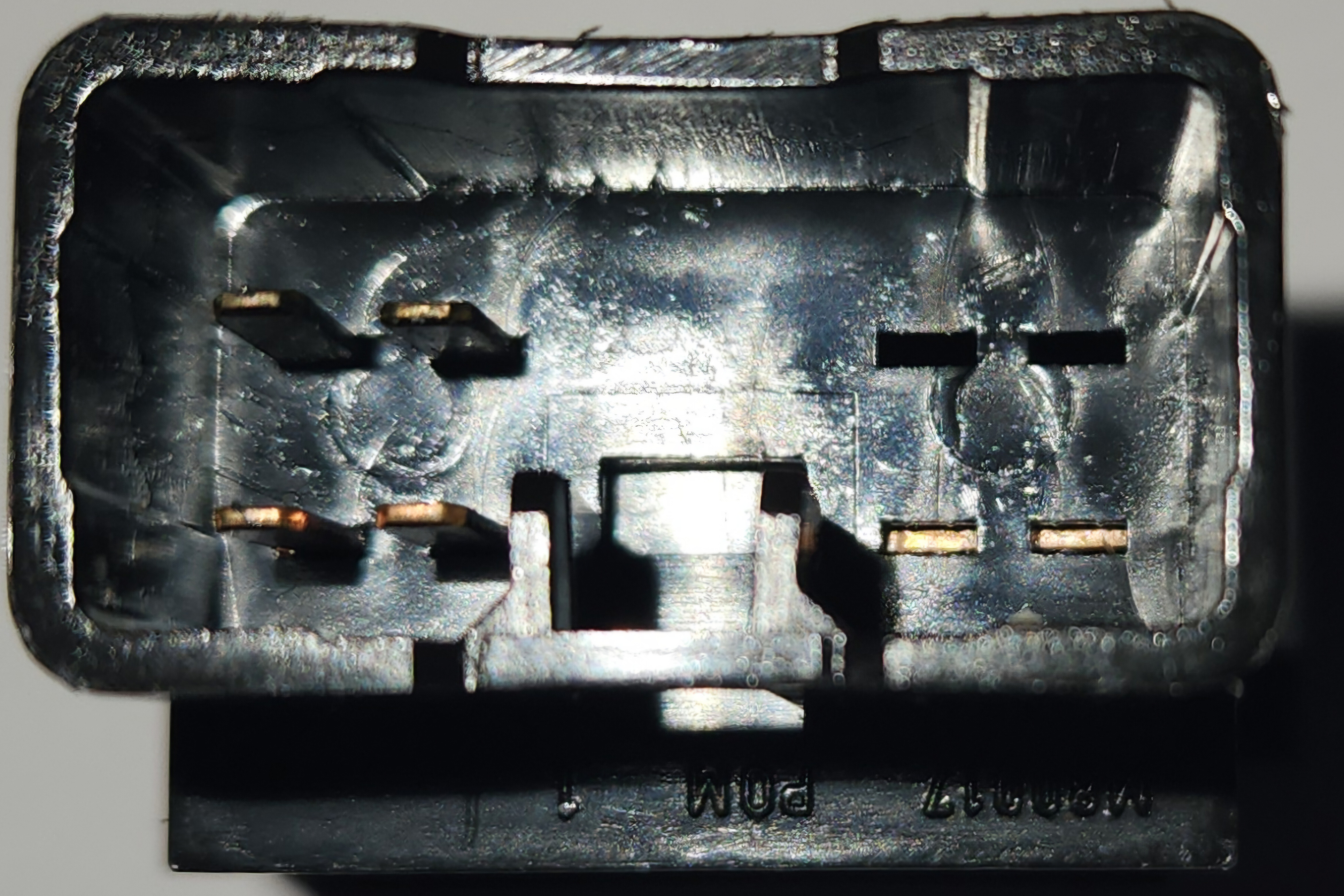 Demister button rear