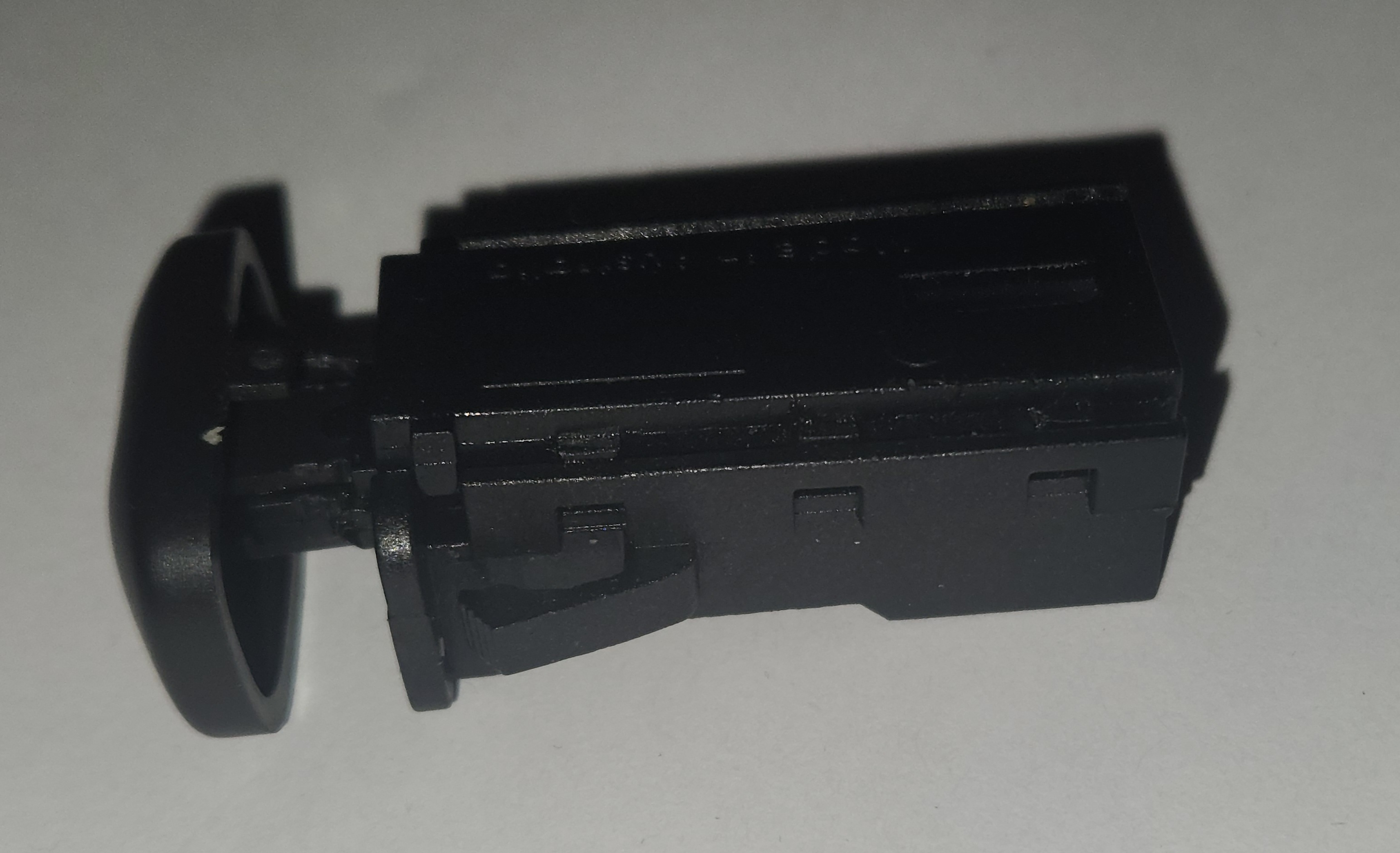 Button clips removed
