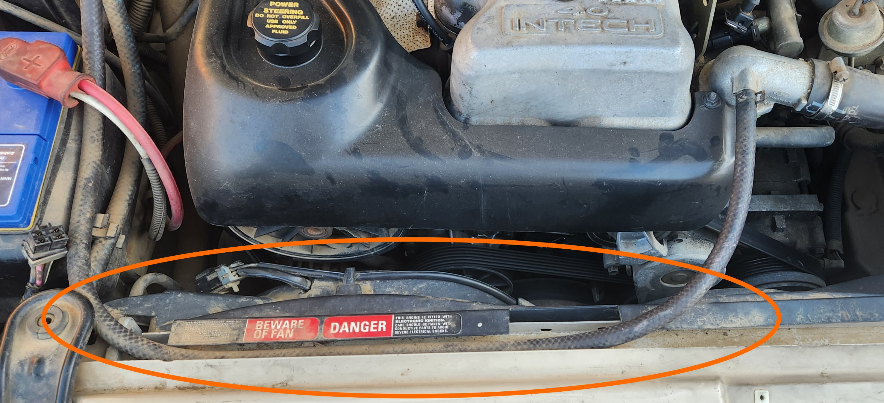 Thermostat return line - pre-adjustment